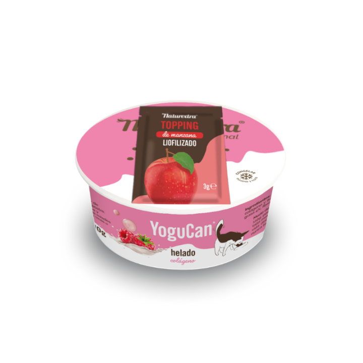 Yogucan helado 110g + Topping
