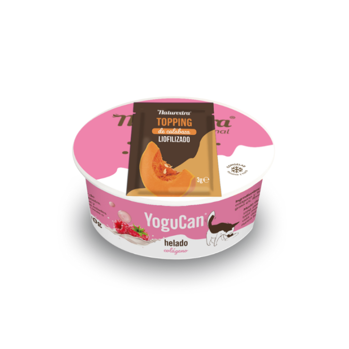 Yogucan helado 110g + Topping