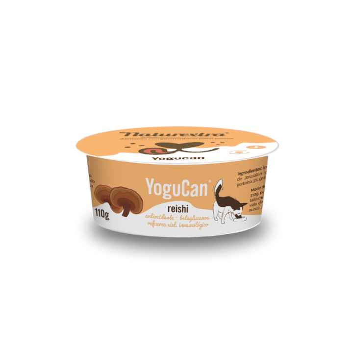 Yogucan con hongo Reishi 110g + Topping
