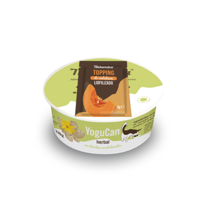 Yogucan herbal 110g + Topping