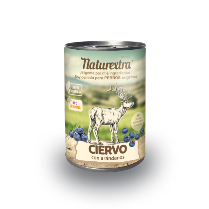 Comida Húmeda Naturextra Ciervo