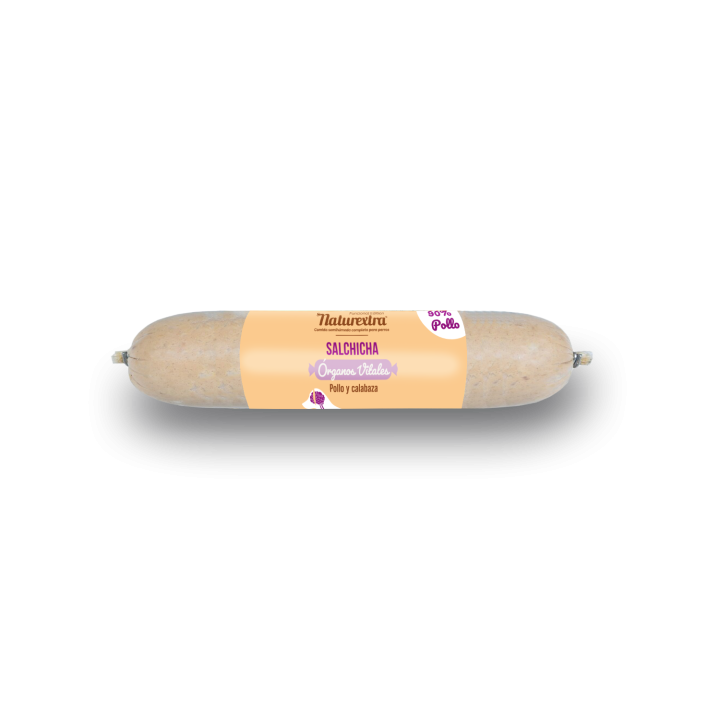 Salsicha Naturextra Órgãos Vitais para Cães | LaraVital