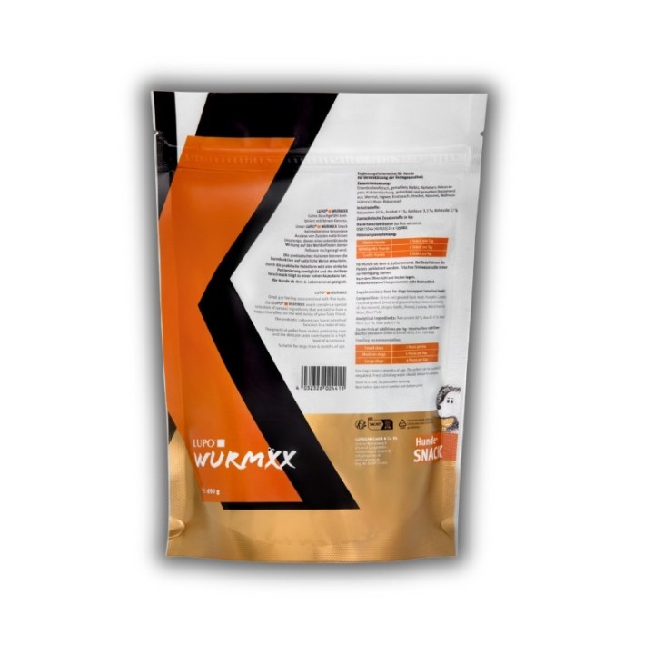 LUPO® WURMXX – Complemento natural digestivo para perros