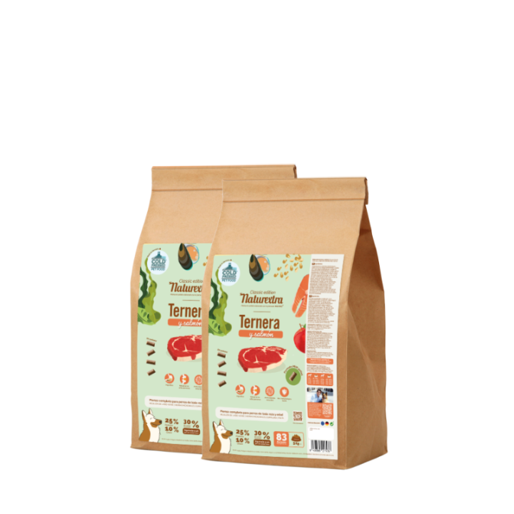copy of Naturextra Ternera con salmón mini pellet