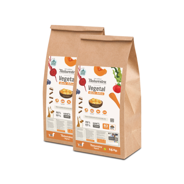 ▷ Piensos Naturextra Vegetal - Detox | LaraVital