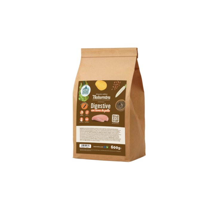 Naturextra Digestive Mini — Pienso Prensado en Frío para Perros Pequeño