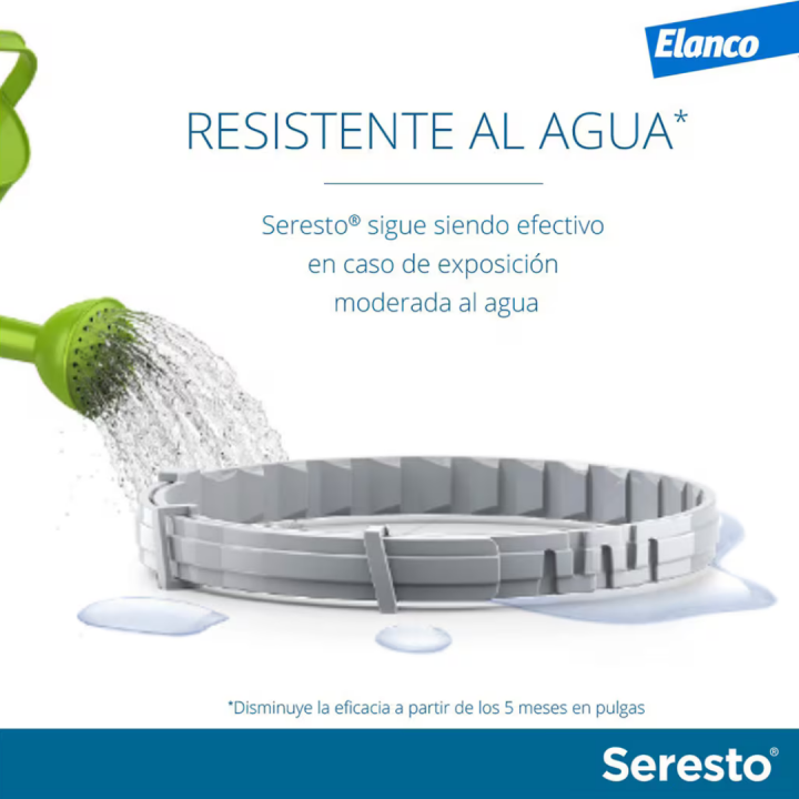 Coleira Seresto antiparásitos para cães más de 8 kg | LaraVital