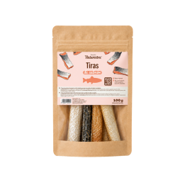 Tiras de Salmão Desidratadas Naturextra para Cães e Gatos